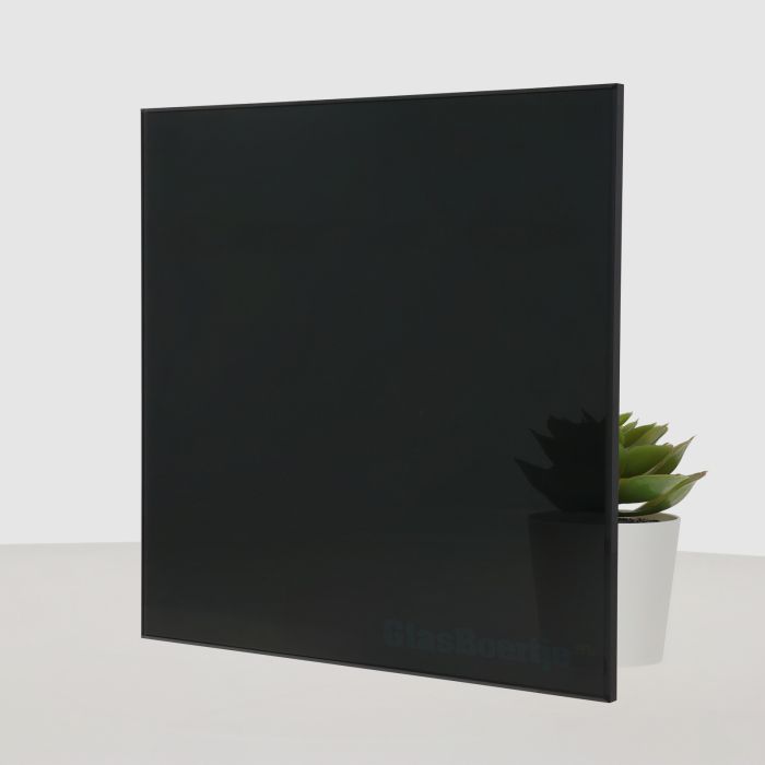 Tinted Black Glass